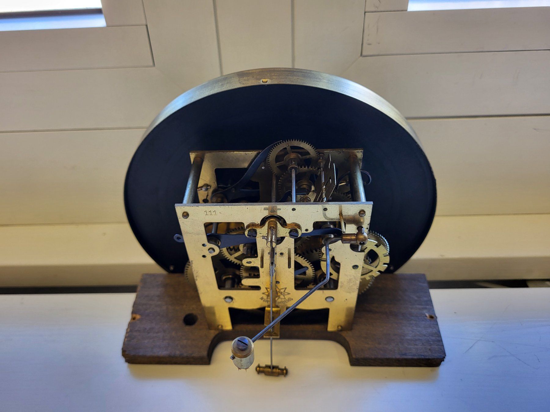 Junghans Orologi da terra & Orologi da parete: Wanduhr / Pendeluhr von Junghans – Difettoso da Brügg BE venduto da POU-BELLE 6