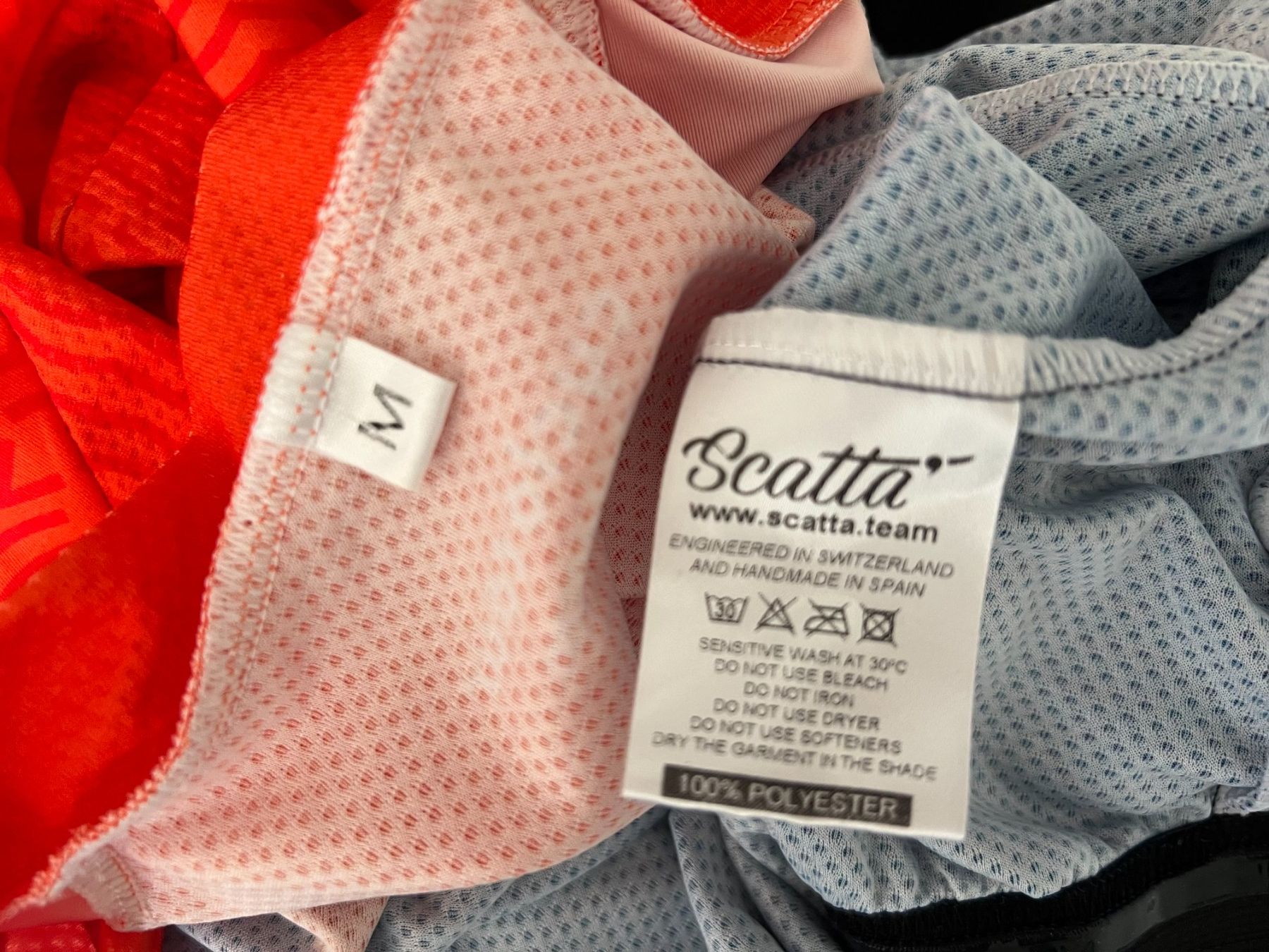 Canottiere & Pantaloni: SCATTA Maillot de cyclisme taille M – Usato da Cossonay-ville venduto da Super-Price-Quality 7