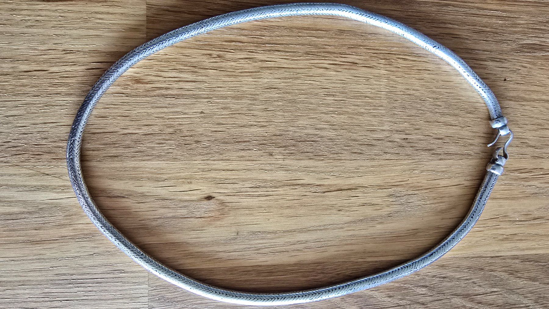 Ketten: Indische Schlangenkette Silber – Gebraucht aus Triesen von Vanlie 3