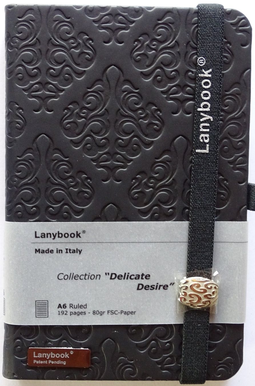 Bücher: Lanybook "Delicate Desire", liniert, A6 – Neu und originalverpackt aus Ebnat-Kappel von kreuzfalz