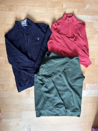 3x Gant Pullover Gr. L Kleiderpaket Set Herren