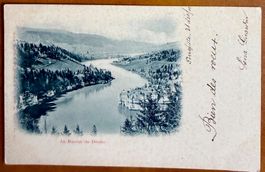 Les Brenets - Le Bassin du Doubs  - Litho de 1901