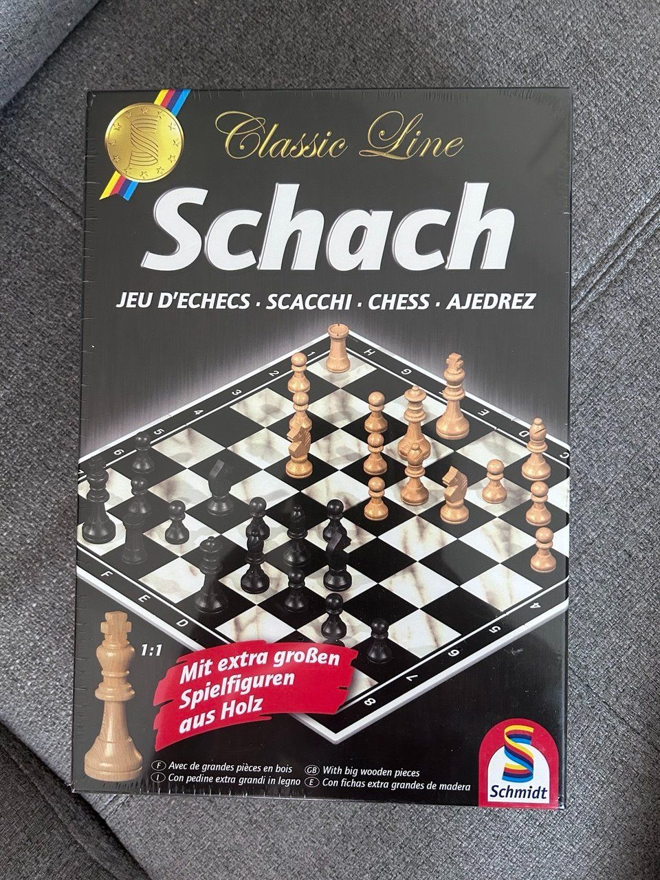 Giochi: Schach - Classic Line - New – Nuovo e nell'imballaggio originale da Giubiasco venduto da LorisVale