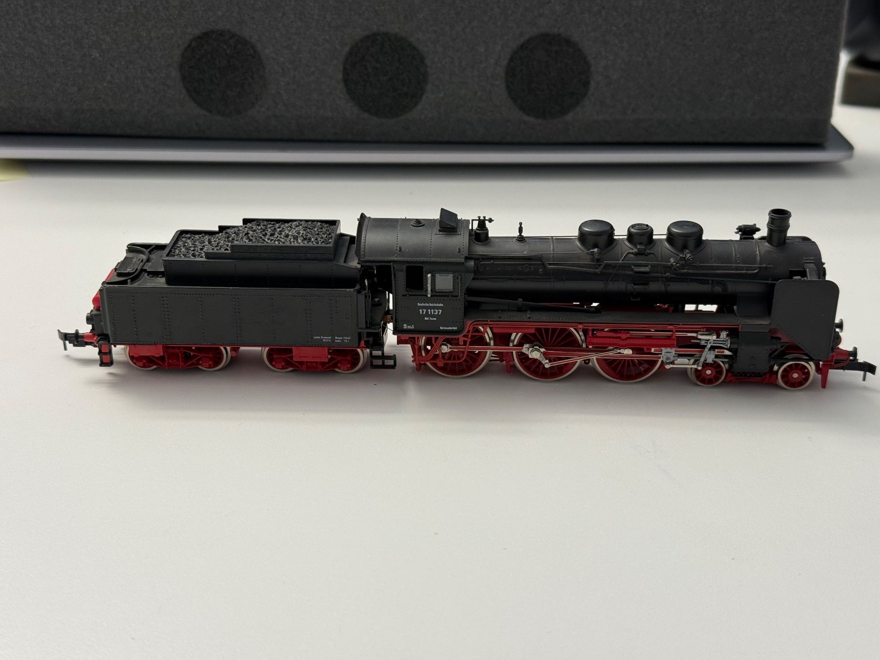 Roco Modellini di ferrovie: Roco DB BR 17 Dampflok / DC HO – Usato da Jonschwil venduto da sutfra12 3