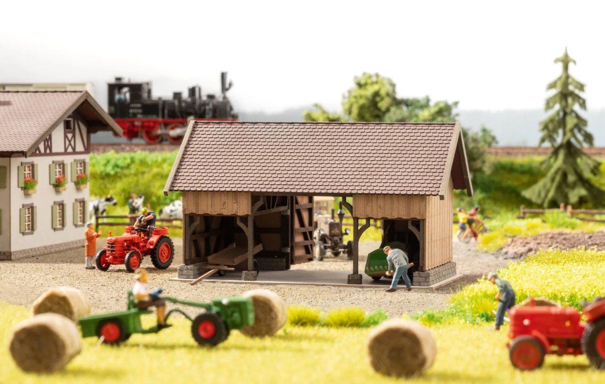 Noch Modellini di ferrovie: NOCH 66716 H0 Remise – Nuovo e nell'imballaggio originale da Neukirch a.d. Thur venduto da Modellbauartikel 2
