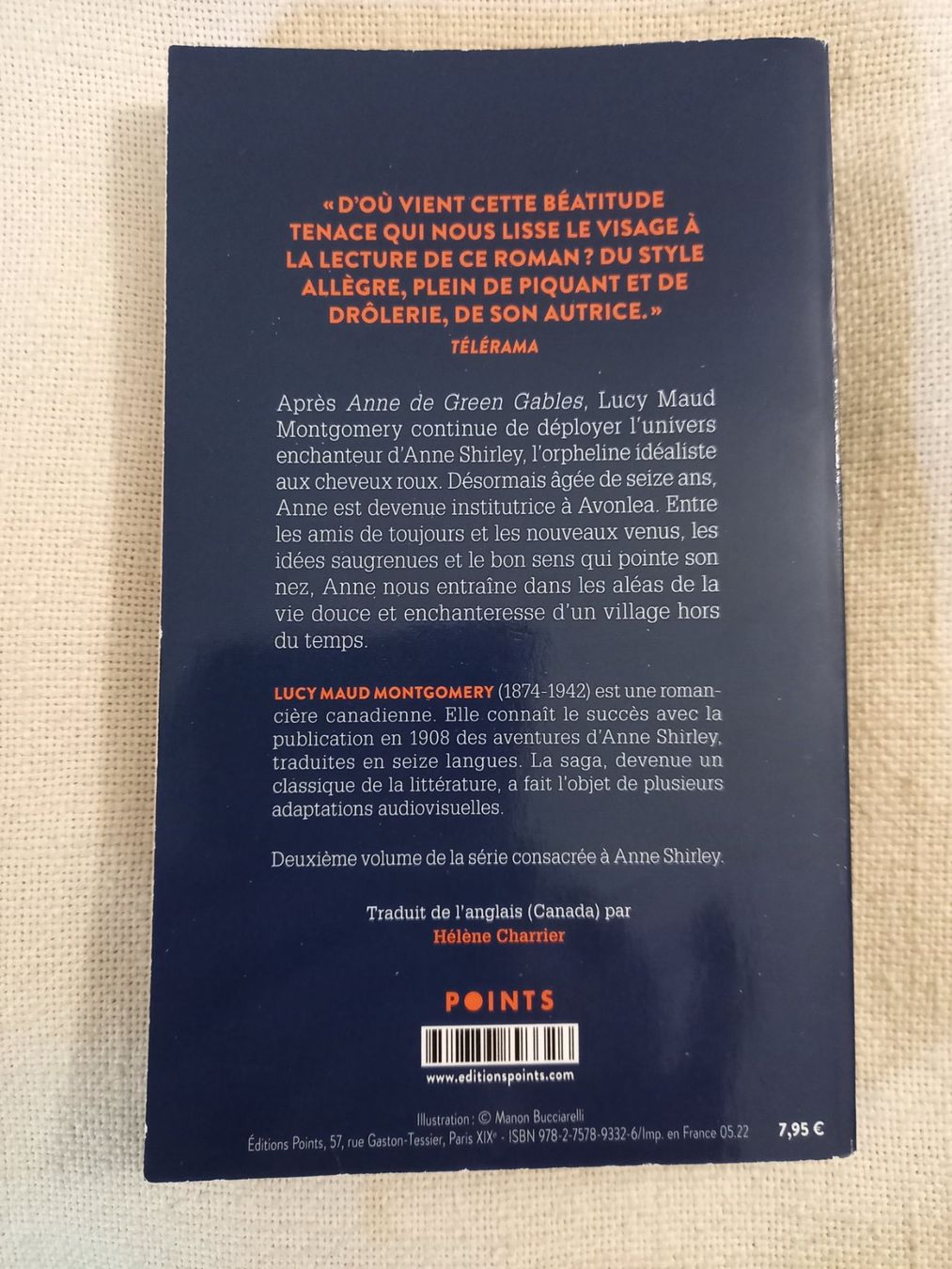 Bücher: Anne d'Avonlea – Gebraucht aus Neuchâtel von Dualseele 1