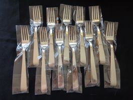 - 11 X FOURCHETTES D'ENTREE  ROBE & BERKING COMME NEUF
