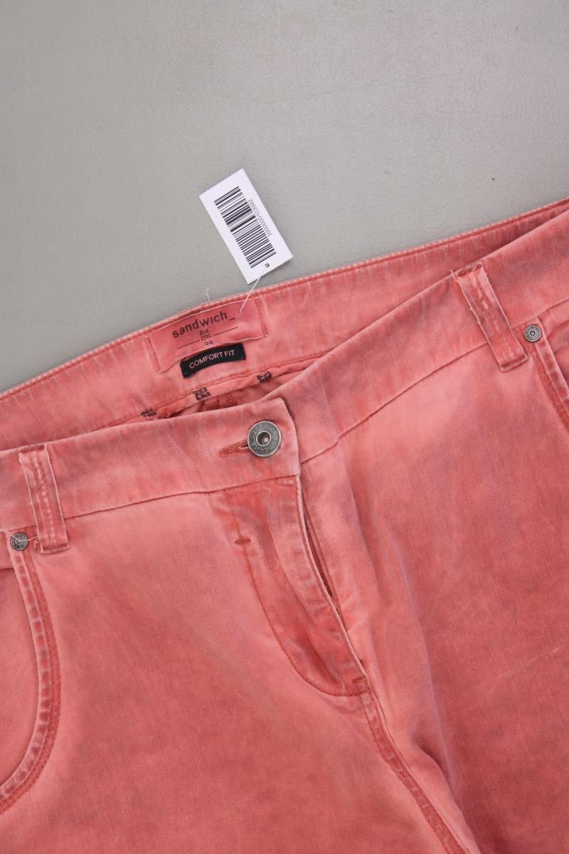 Hosen: Sandwich_ Stoffhose Gr. 38 rosa – Gebraucht aus Neustadt an der Waldnaab von SecondLifeFashion 1