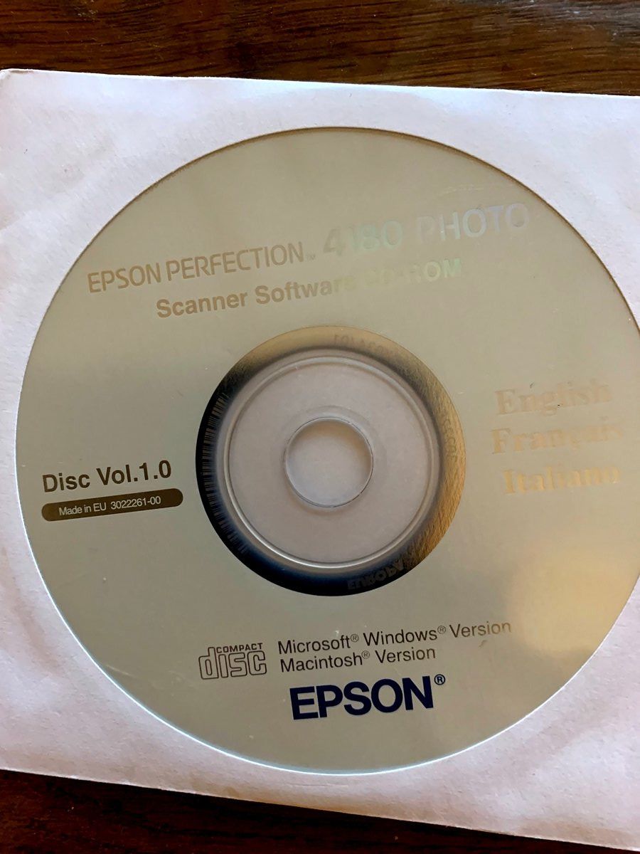 Applications: Drucker Software EPSON Perfection 4180 PHOTO Scanner CD-ROM – Neuf (Voir description) à Emmen par newcar4you 2