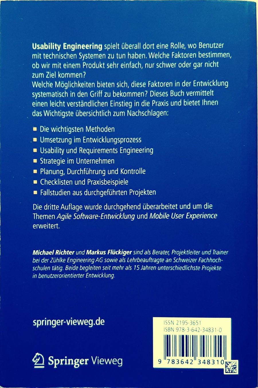 Bücher: Usability Engineering kompakt – Neu (gemäss Beschreibung) aus Niederhasli von pri_62hf 1