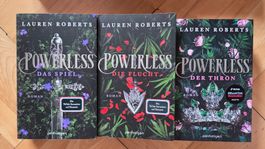 Lauren Roberts Powerless Serie Set Romantasy  📚🌹✨