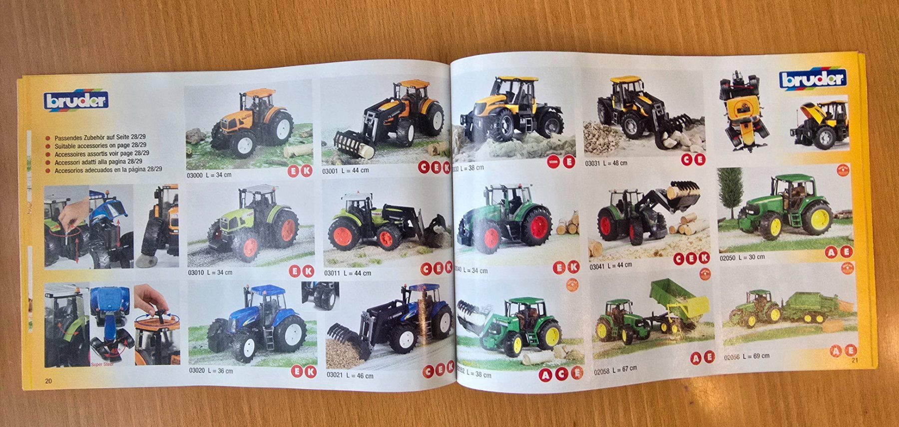 Bruder Giocattoli: Katalog Bruder 2007 (Format A5 - 32 Seiten) – Nuovo (secondo la descrizione) da Wallisellen venduto da Walter8304 2