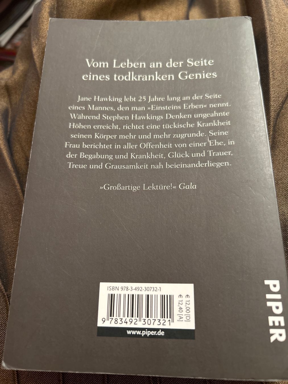 Bücher: Jane Hawking mein leben mit Stephen Hawking – Gebraucht aus Champfèr von Rothli 1