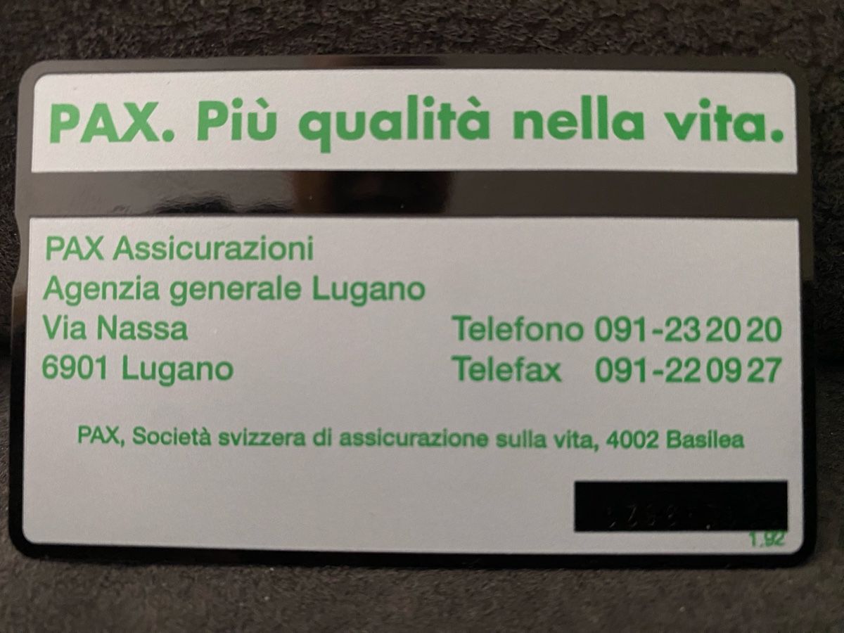 Schede telefoniche: P-Taxcard neuve  – Nuovo (secondo la descrizione) da Lausanne venduto da babacard10 1