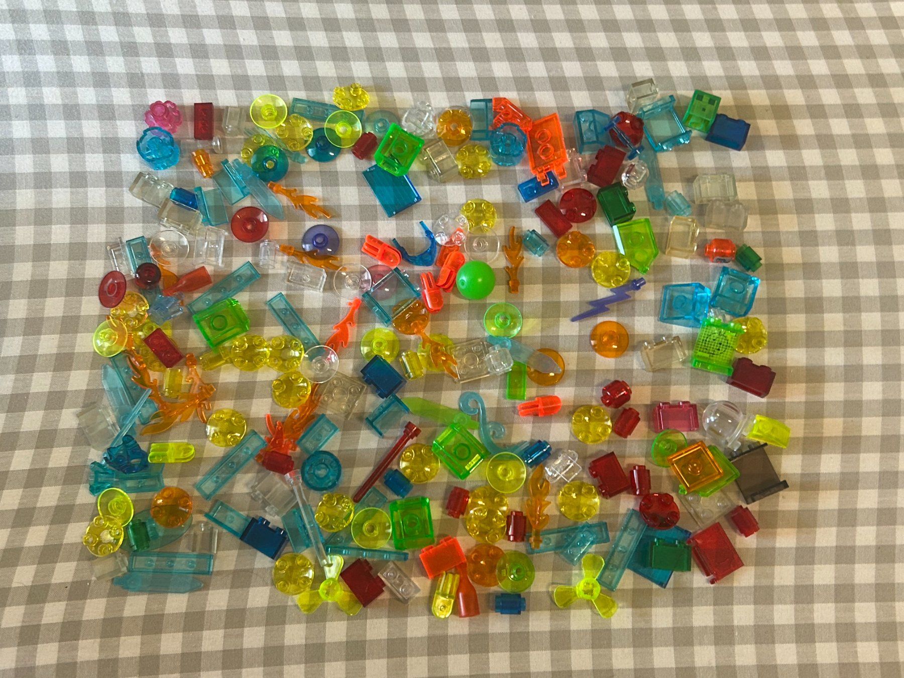 Lego Giocattoli: 200 kleinere Transparente Lego Teile – Usato da Volketswil venduto da Daniel68ernst