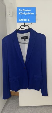 Königsblauer Blazer