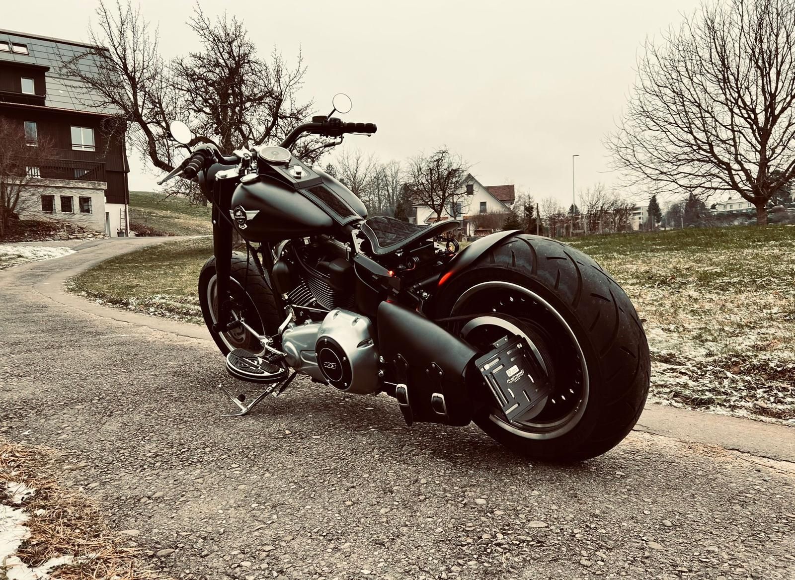 Harley-Davidson Chopper: Harley Davidson FLSTFB 103 – Usato da Unteriberg venduto da fabiankalin 4