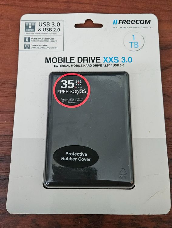 External hard drive freecom mobile drive xxs 1 tb kaufen auf ricardo