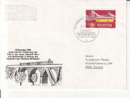 Sonderstempel A. 1003 Bahnhof Bern 1965