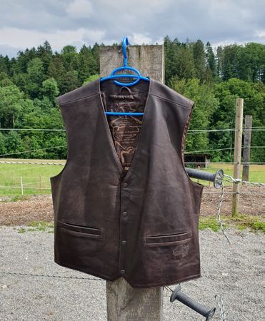 Country Gilet Leder