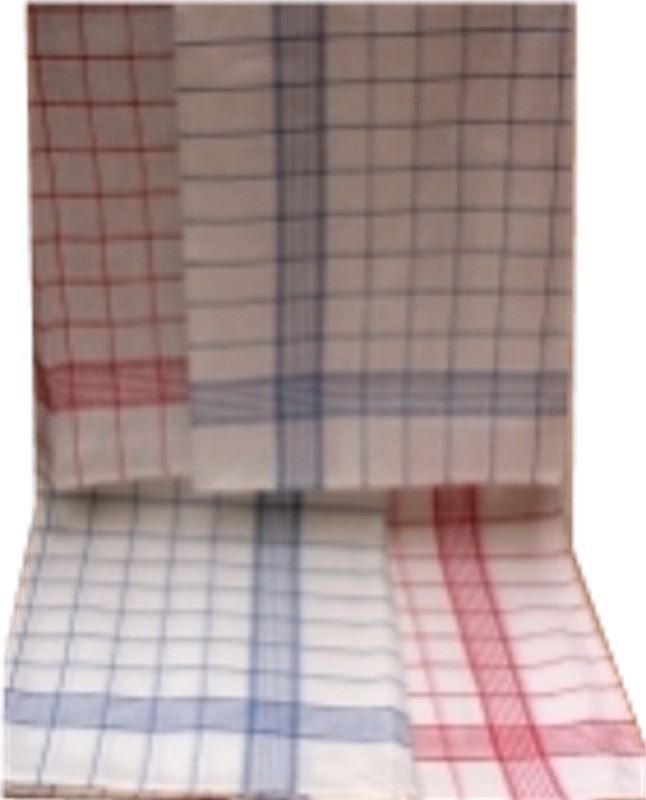 Stoffe: Geschirrtuch, blau-karo 60x80cm – Neu und originalverpackt aus Wettingen von Swala 2