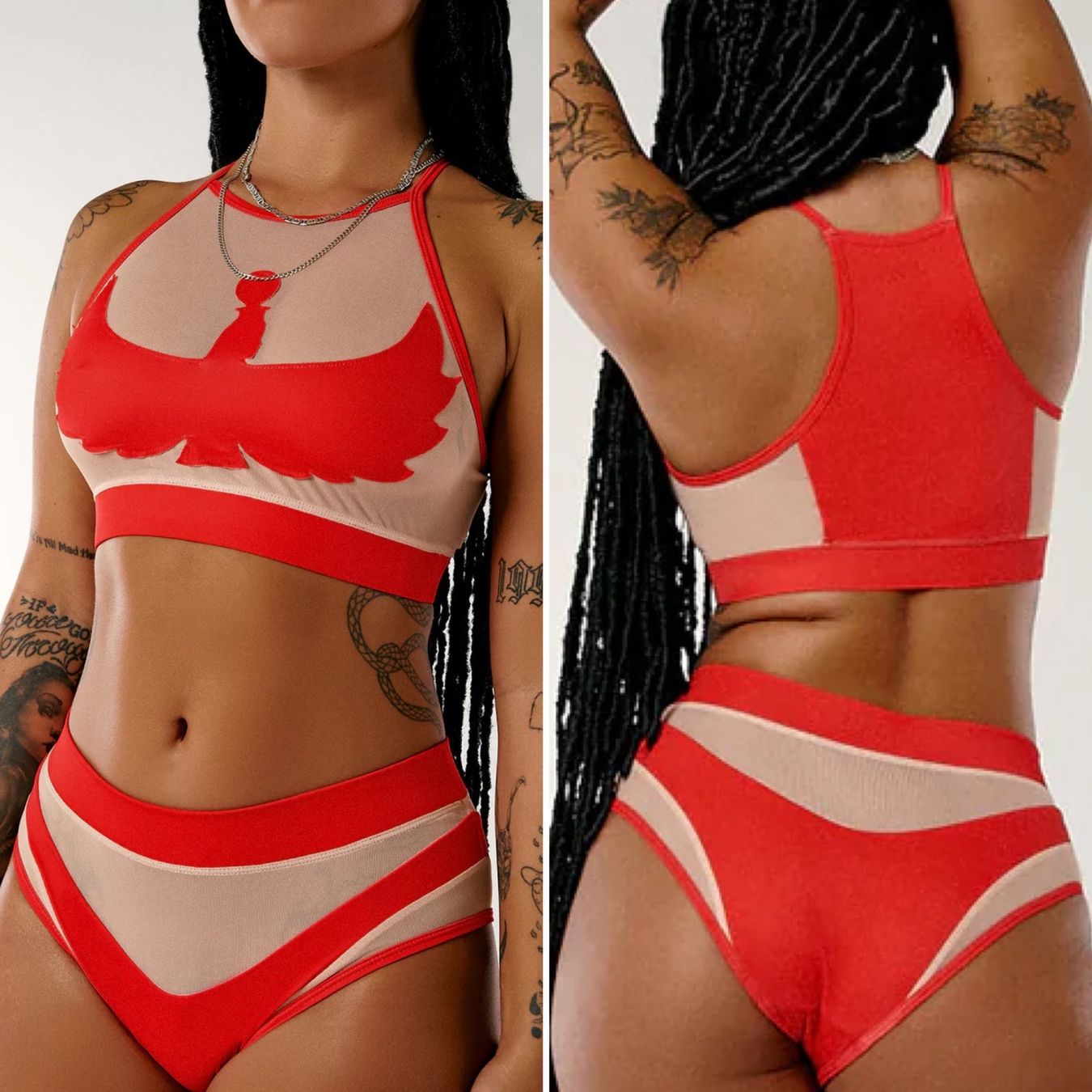 Badekleider & Bikinis: Pole Dance Set CXIX Gr. L NP. 105.- – Neu (gemäss Beschreibung) aus Rüfenacht BE von anelesa
