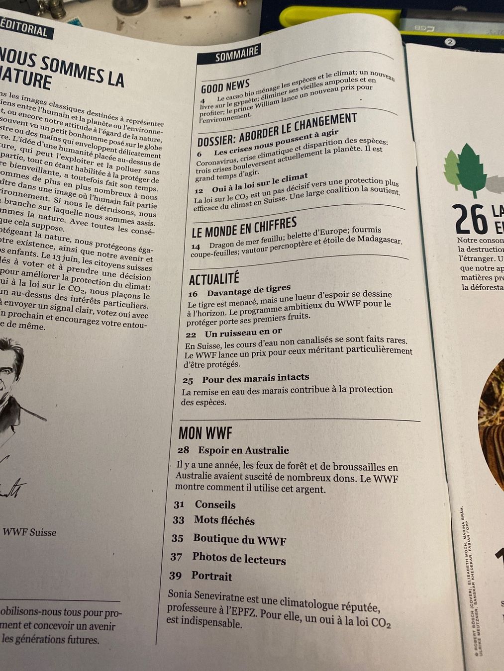 Riviste & Magazine: MAGAZINE WWF - 2021 – Usato da Le Brassus venduto da cinema13 1