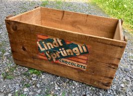 Holzkiste Lindt&Sprüngli