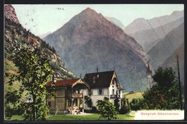 Göschenen, Partie mit dem Hotel Bergruh