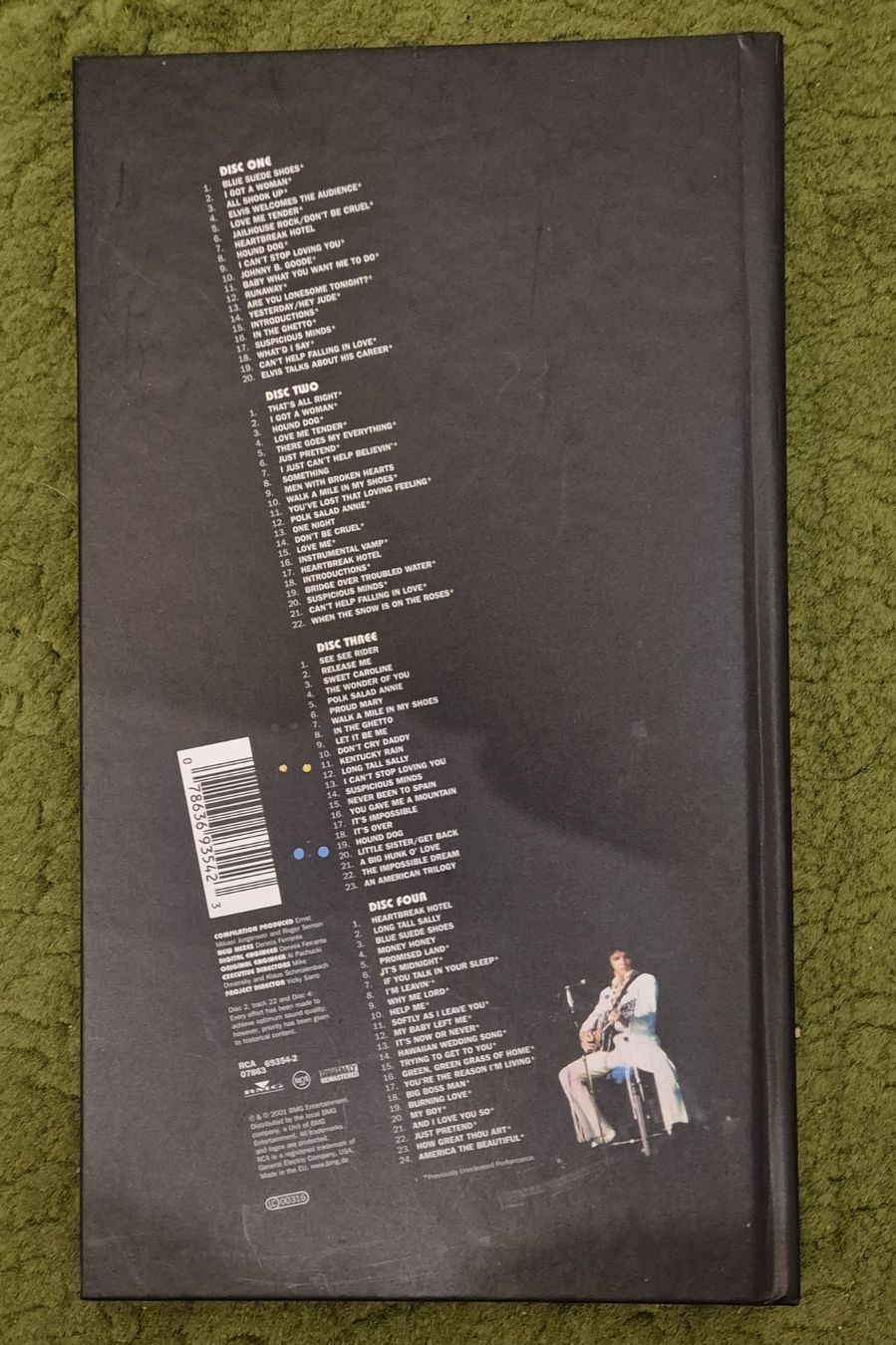 Elvis - Live in Las Vegas / 4-CD Buch-Box (Gebraucht) in Chur für CHF ...