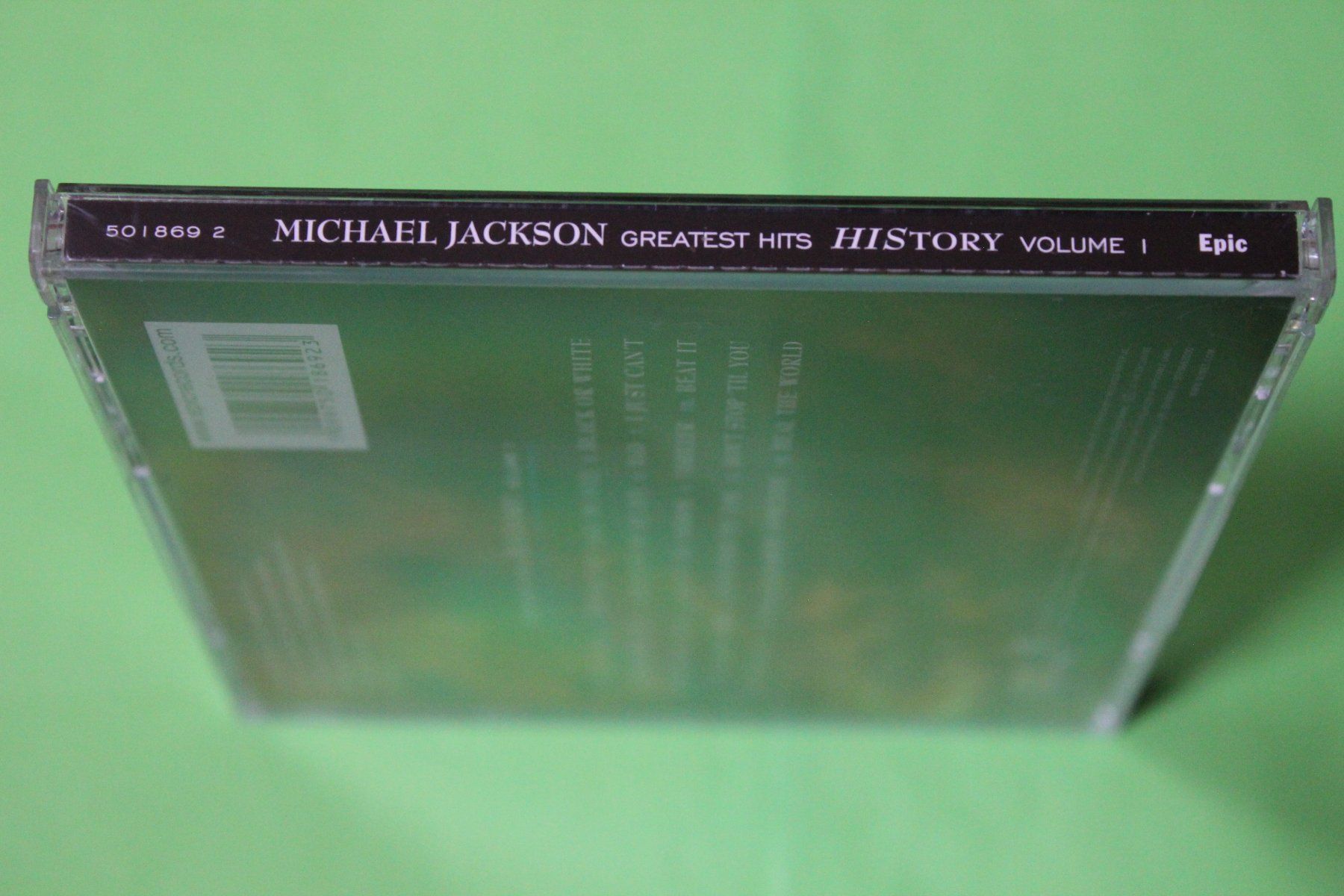 CD: Michael Jackson - Greatest Hits History Volume 1 CD – Usato da Tübach venduto da JamesStone 5