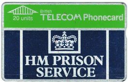 Gefängnis Telefonkarte British Telecom CUP-001B 141D_14351
