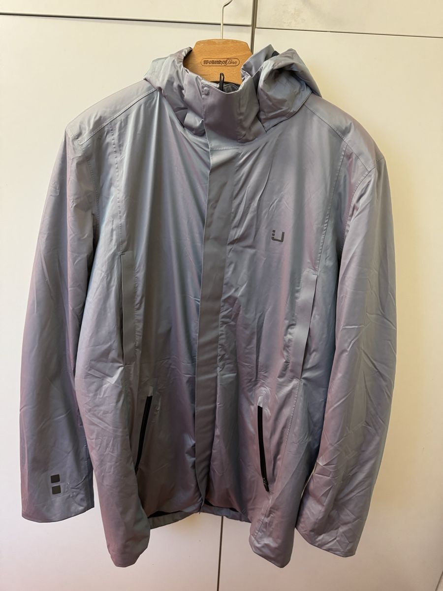 Jacken: Uber Daunen Winterjacke mit Kapuze, Grau, PrimaLoft, L – Neu (gemäss Beschreibung) aus Niederbipp von yar_tf6f