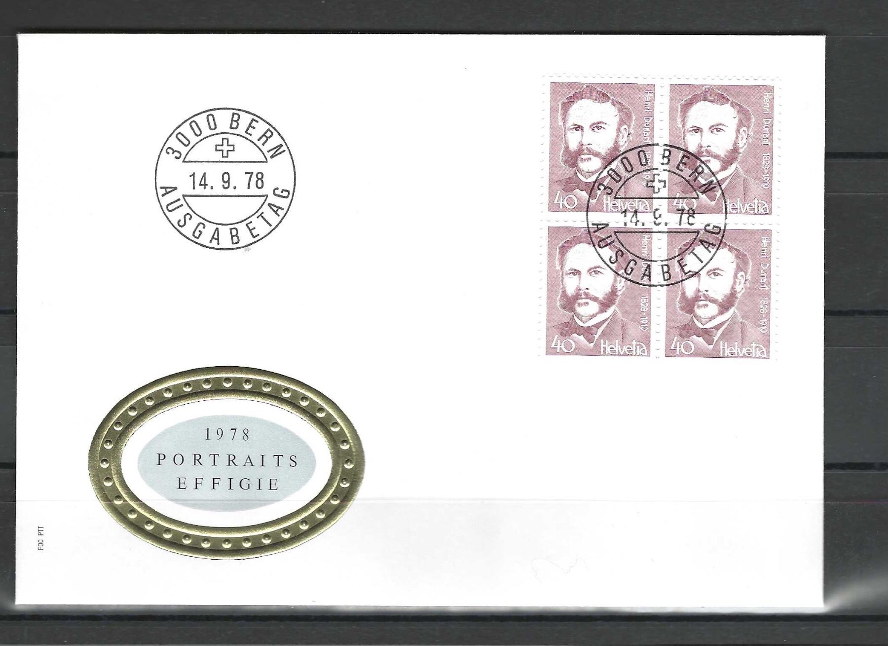Tutti i francobolli: CH FDC VIERERBLOCK 1978 – Usato da Koblenz venduto da Markenhimmel