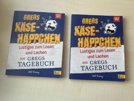 2x Jugendbuch „Gregs Käse-Häppchen“