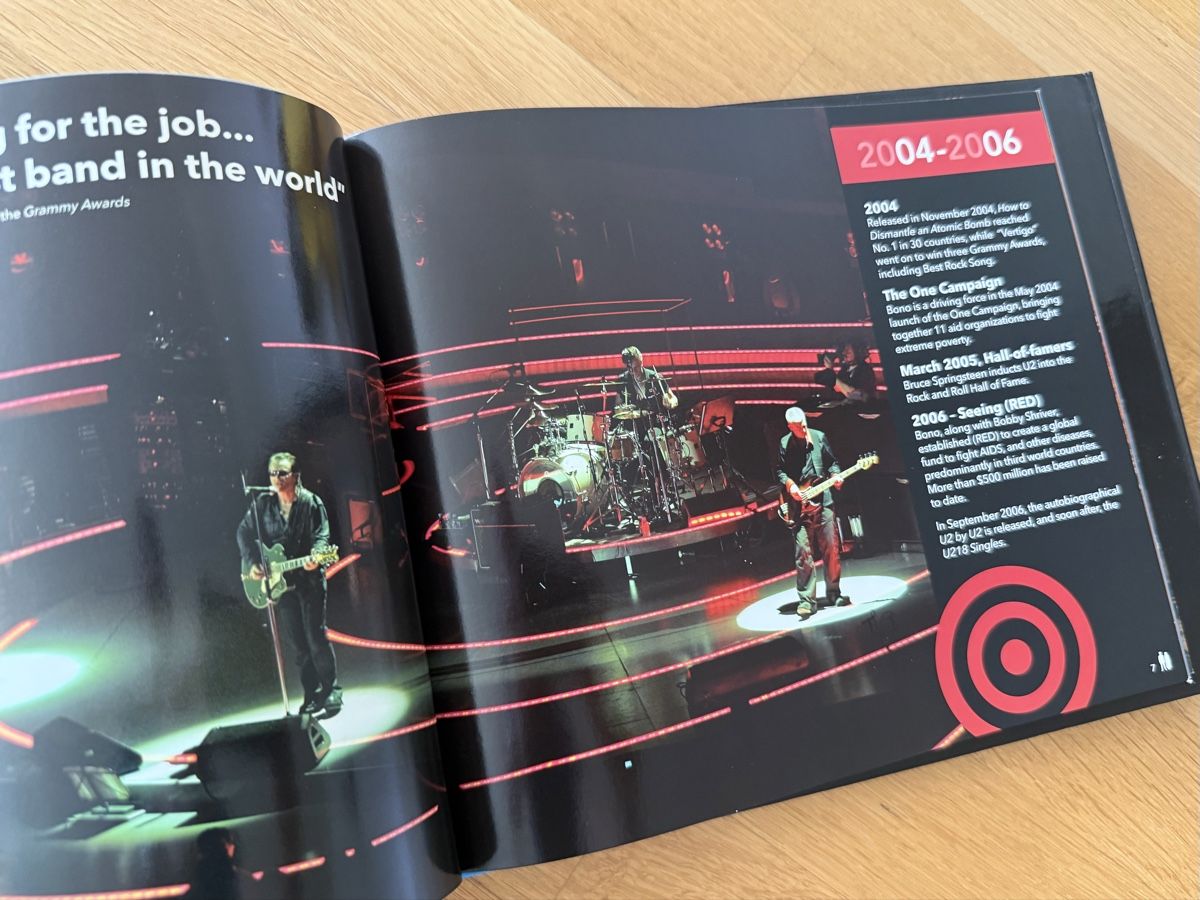 Bücher: U2 Experience + Innocence Tour Commemorative Book 2018 – Neu (gemäss Beschreibung) aus Küssnacht am Rigi von GloryDays1984 5