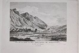 Walenstadt  Kupferstich 1780