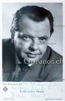 Rudolf-Günter Wagner (1912-1980) Schauspieler - sign. Foto
