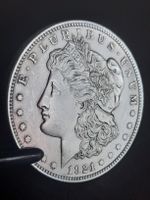 One 1 Dollar Morgan 1921
