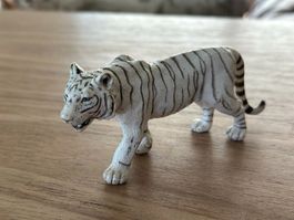 Schleich Erwachsener weisser Tiger Sammelfigur