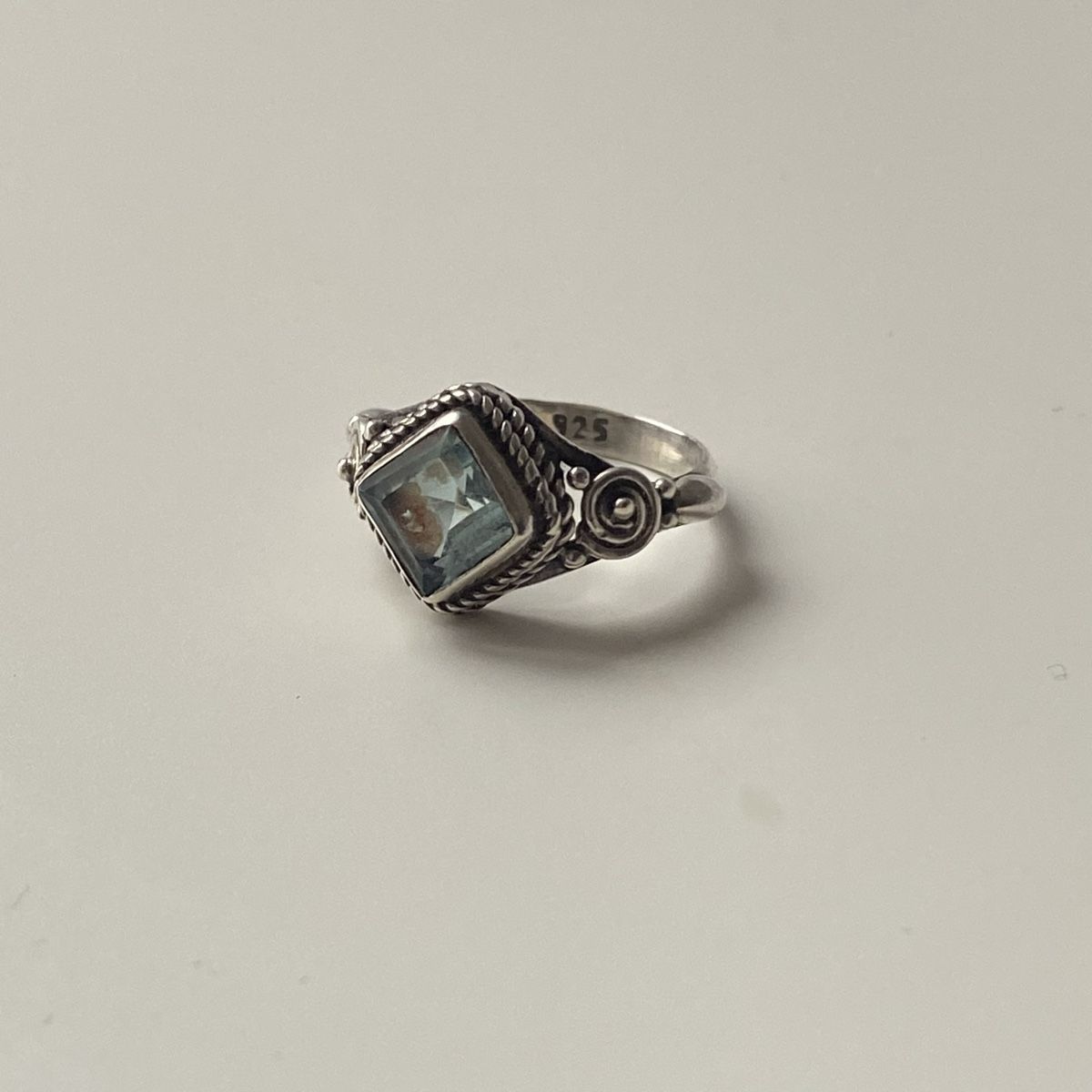 Anelli: Silber 925 Topaz Ring – Nuovo (secondo la descrizione) da Givisiez venduto da dor_xb9k 2