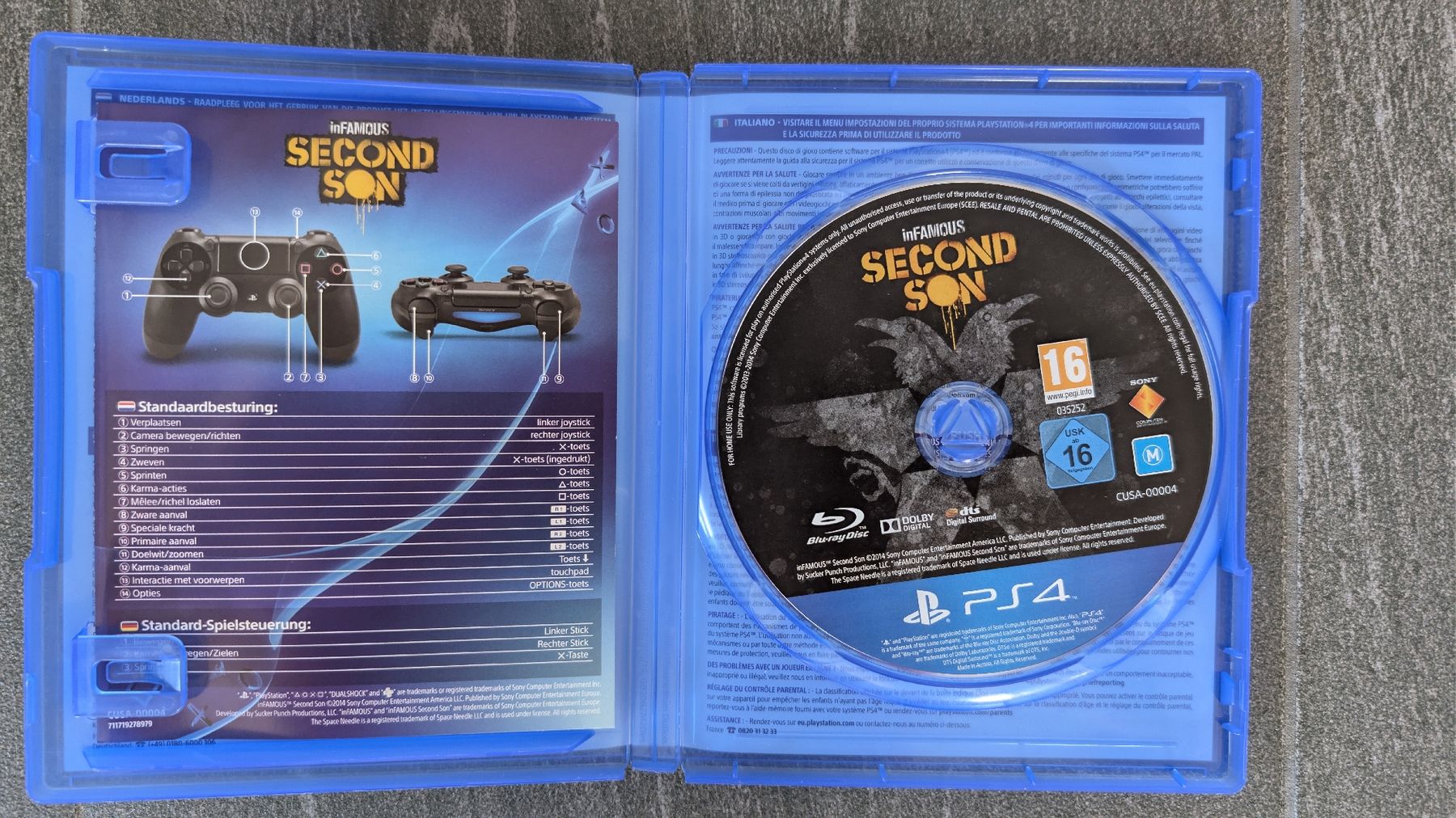 Spiele: InFAMOUS Second Son PS4 - Top Zustand - – Gebraucht aus Adelboden von Markusandra 1