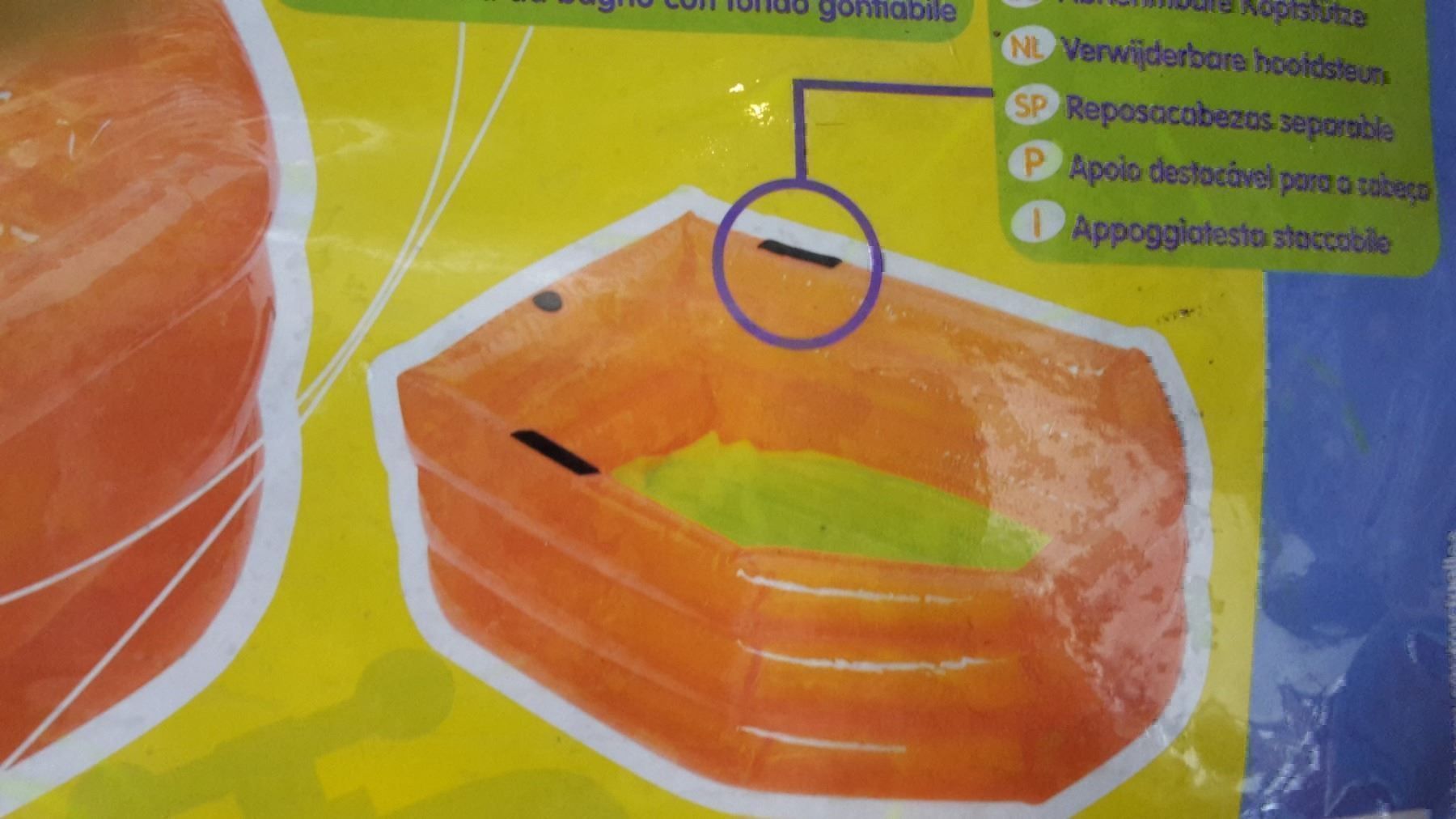 Piscine: Aufblasbare Badewanne Planschbecken – Nuovo e nell'imballaggio originale da Schwarzenburg venduto da Flamingo07 2