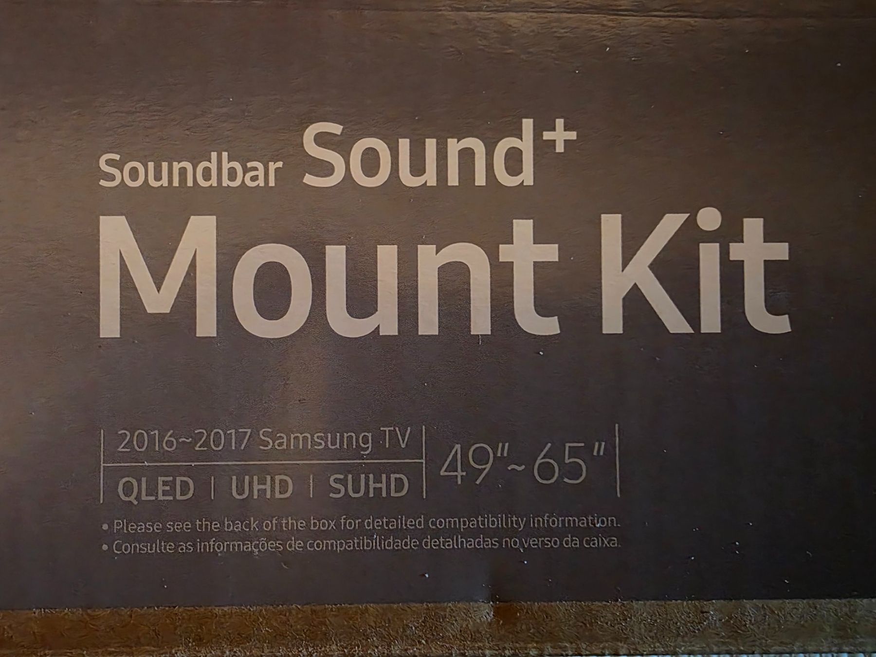 Samsung Supporti a parete: Samsung Soundbar Mount Kit – Nuovo e nell'imballaggio originale da Humlikon venduto da Mustang025 1