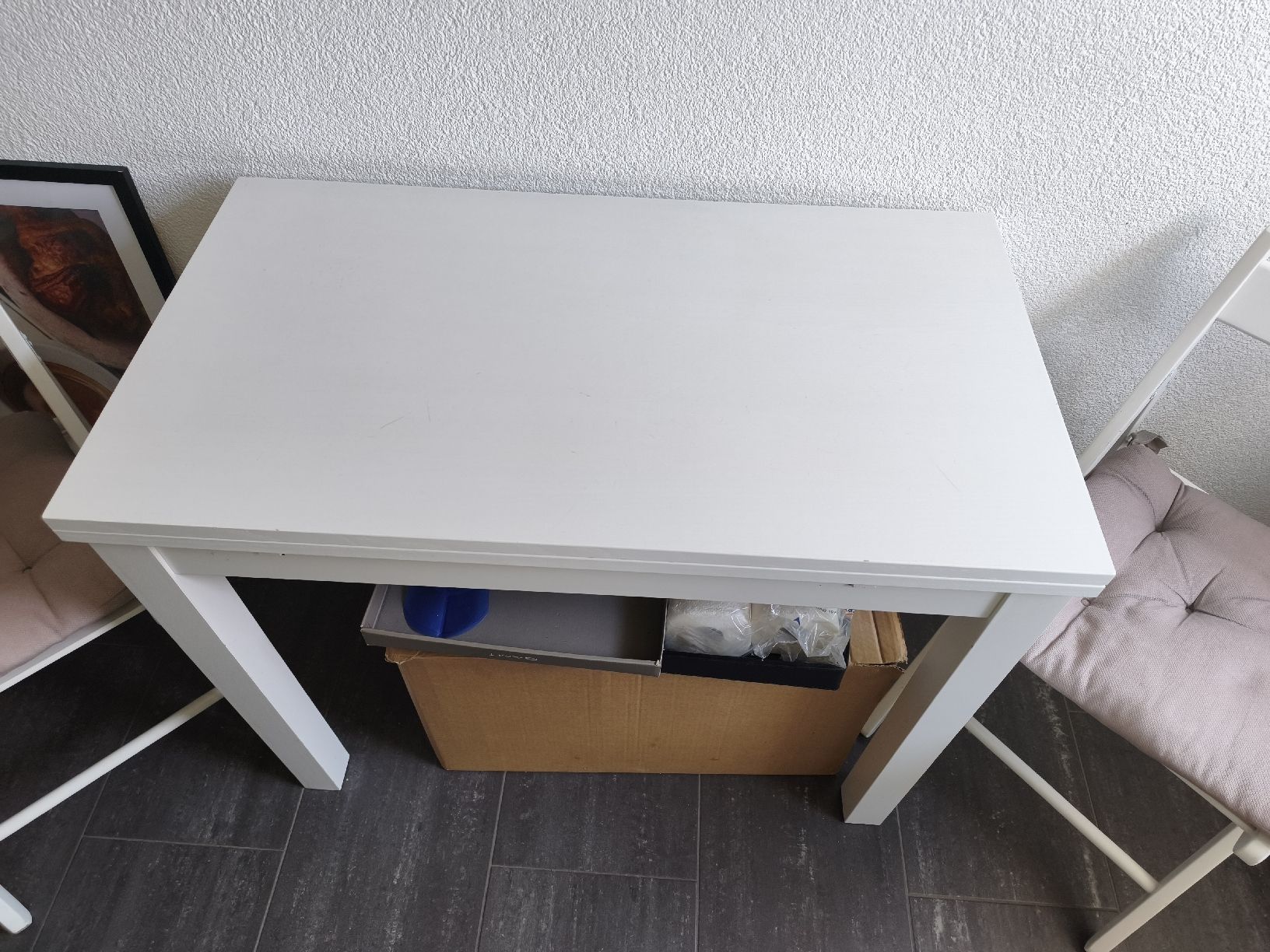 Ikea Set di tavolo e panche: Esstisch und Stühle weiß Ikea – Usato da Zürich venduto da ant_5rjb