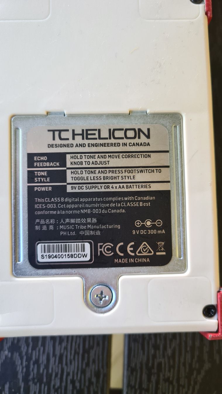 TC Electronic Egaliseurs: TC Helicon Voice Processor "Mic Mechanic II" inkl. Adapter – D'occasion à Seon par LivEst 3