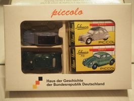 Citroen 2CV + VW Käfer - Schuco Piccolo Haus der Geschichte