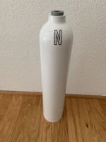 Luxfer 3 Liter Alu Flasche 232bar, weiss (OHNE Ventil), NEU