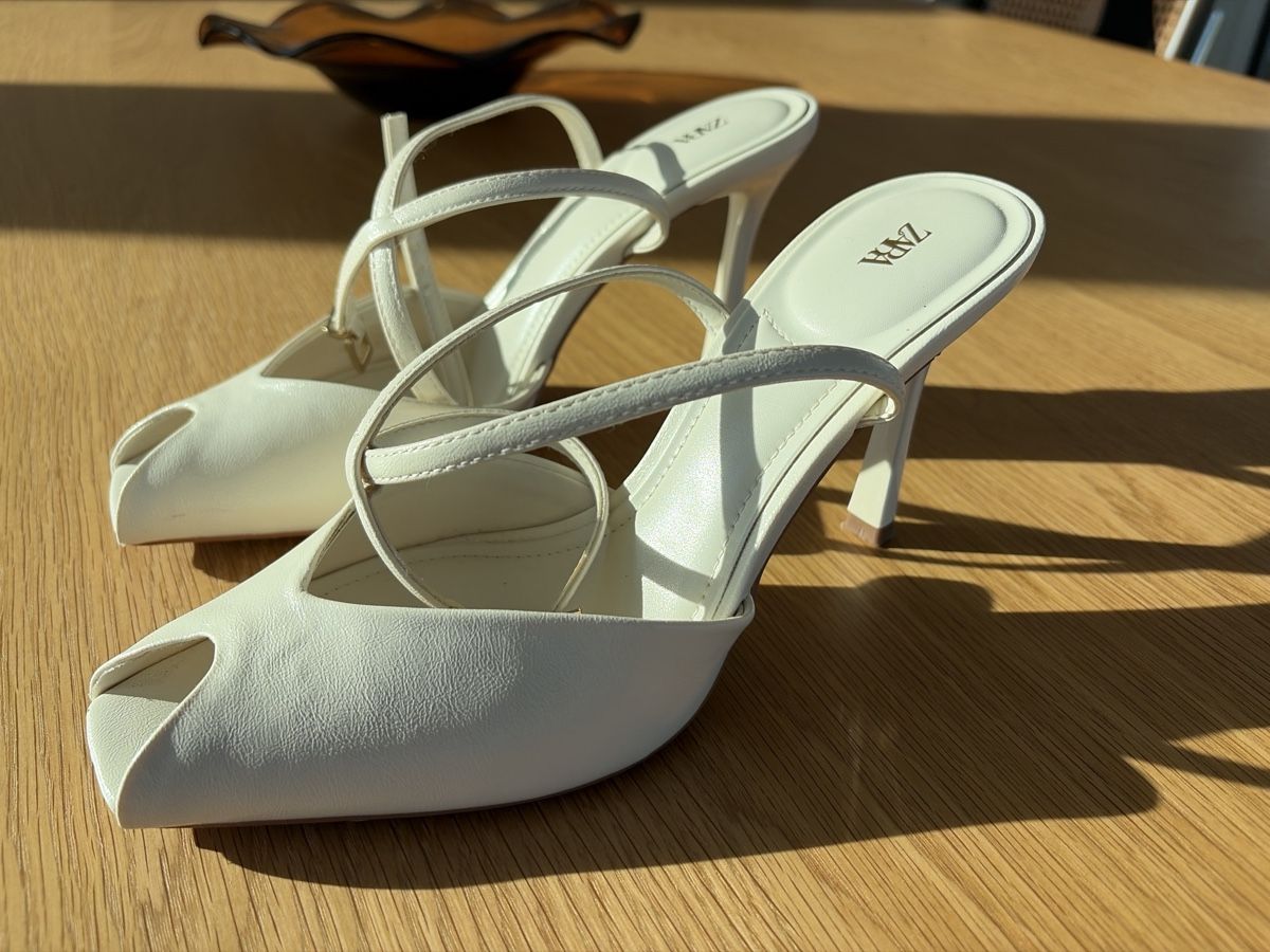 Zara Scarpe da donna: Zara Absatzschuhe, weiss, Gr. 38 – Nuovo (secondo la descrizione) da Zürich venduto da ufe_f5q5 1