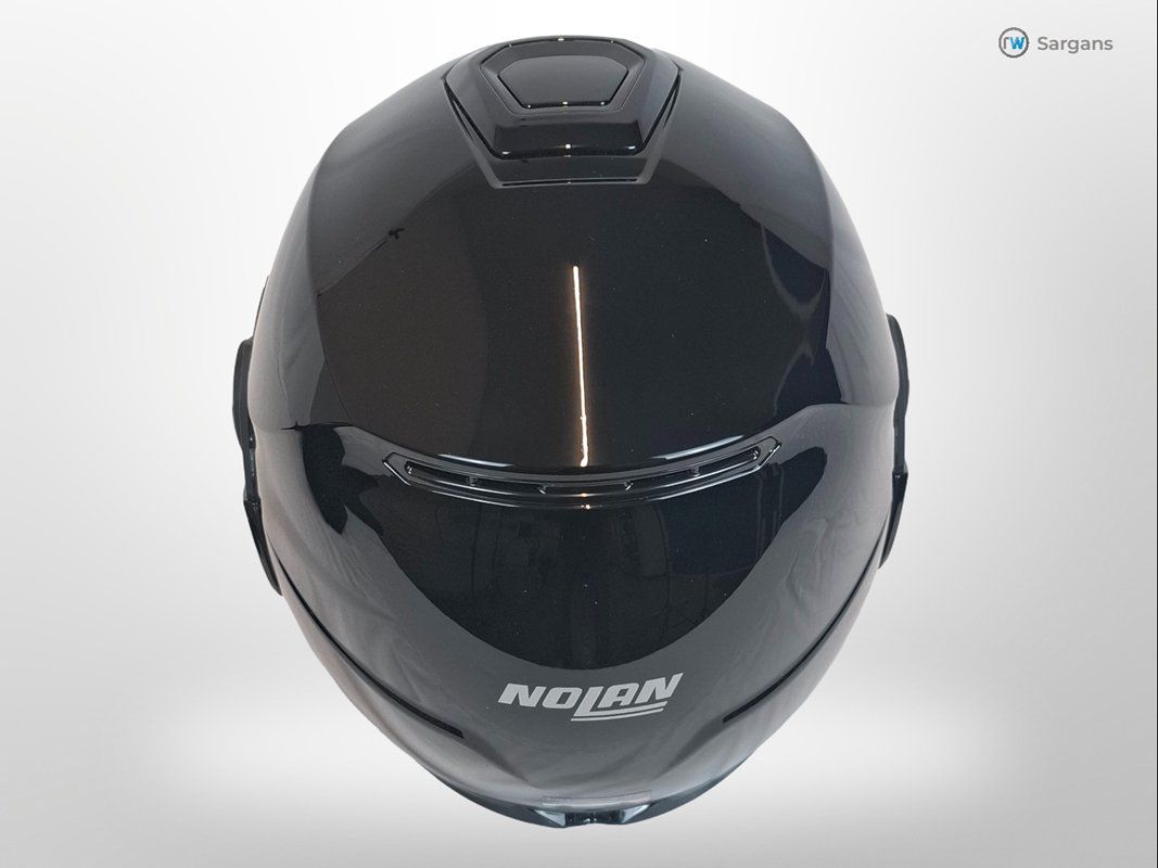 Caschi & visiere: NOLAN N120-1 CLASSICO Nero / Glossy Helm – Nuovo (secondo la descrizione) da Sargans venduto da Restwert_Sargans 3